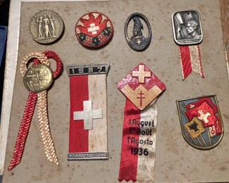Suisse military medals
