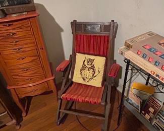 antique rocking chairs