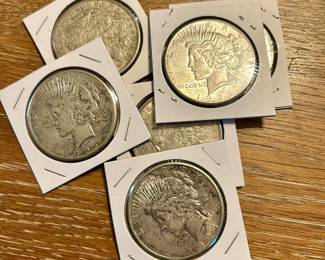 Silver dollars