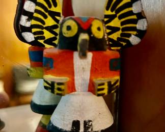Route 66 1960’s vintage owl Kachina doll