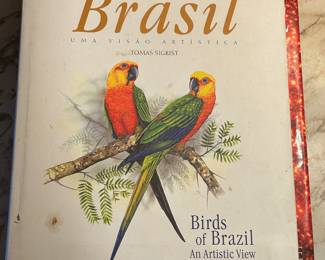 Birds of Brazil large coffee table book