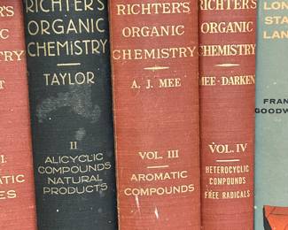 Vintage Chemistry books