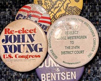 Political buttons