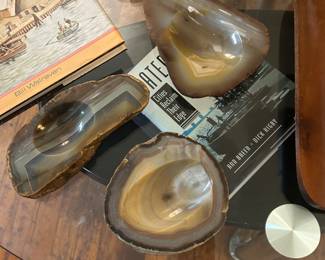 polished agates