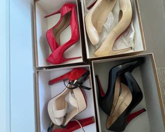 SIZE 7.5 NEW AND SLIGHTLY USED SHOES