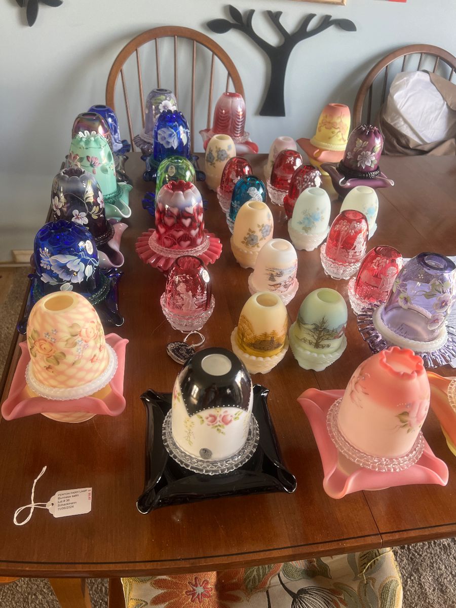 Fenton fairy lamps lights 