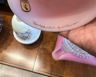 All hand painted Fenton 