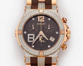 227. Renato Beauty in Brown w/ 2.50ctw Diamonds - Limited Watch