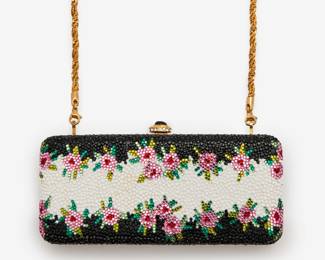 204.   Kathrine Baumann Rhinestone Evening Bag Limited Beverly Hills 8/500