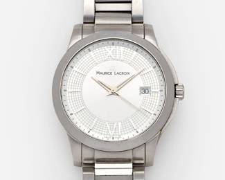 97.  Maurice Lacroix Miros Date Watch MI 1067