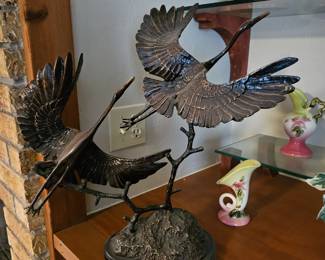 Wildwood  Bronze Cranes