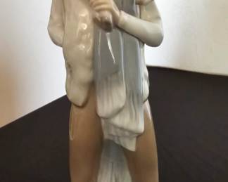 Lladro Porcelain Figurine 4506 Shepherd Boy with Goat