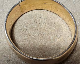 Wide Gold Filled Bangle