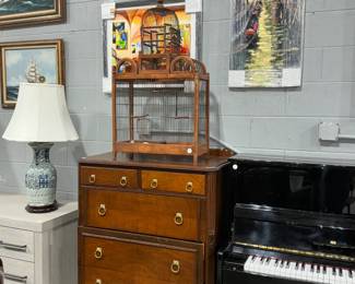 Vintage Chest of Drawers and Artwork Orlando Estate Auction