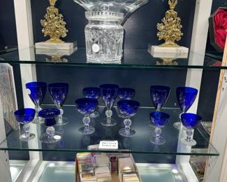 Waterford, Trading Cards and Blue Glass Orlando Estate Auction