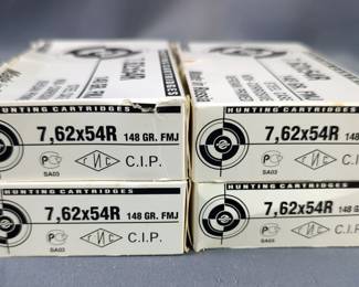 Russian 7.62x54R Ammo, Approx 80 Rds, Local Pickup Only