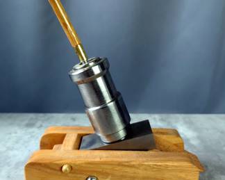 Fireable Black Powder Scale Model Of Mortar By J.A.B. Co Of Westwood KS, No. 51, 0.58" Bore, Approx 6" Tall x 7" Long x 3.75" Wide