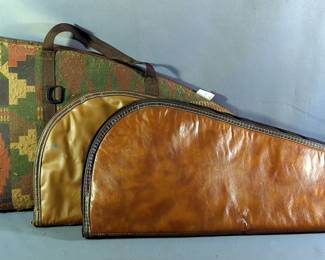Soft Gun Cases, 24" And 28" Long, Includes Remington Model XP-100, Allen Model 79, And More, Total Qty 3 