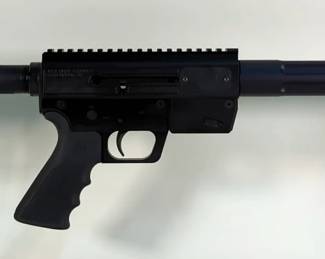Just Right Carbines J R Carbine .45 ACP Rifle SN# JRCV074116, Adjustable Stock, No Mags, Includes 9mm Conversion Kit With Instructions, Ejects On Left, Takes .45 Glock, Takes Either .45 ACP Or 9mm Mags