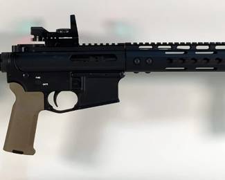 DPMS Panther Arms A-15 .223-5.56mm Rifle SN# DNWC033344, BSA Red Dot Sight (With Chip), No Mag, Adjustable Stock