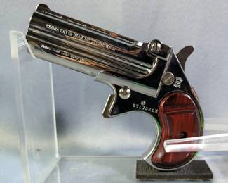 Cobra CLB9 9mm Over/Under Derringer Pistol SN# CT170513, Paperwork