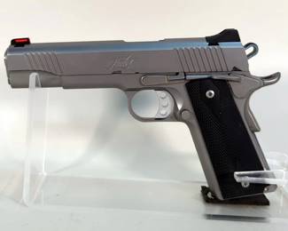 Kimber Stainless II .45 ACP Pistol SN# K851387, Unfired, 2 Total Mags, Fiber Optic Sights, Paperwork, New, In Hard Case 