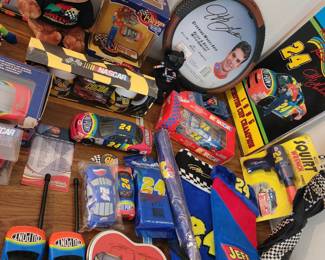 Part of Jeff Gordon collectible lot.
