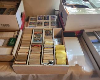 Huge collection of baseball cards $75.00