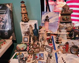 Lots of anything lighthouse.