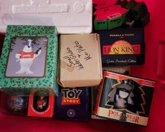 Vintage Christmas ornaments