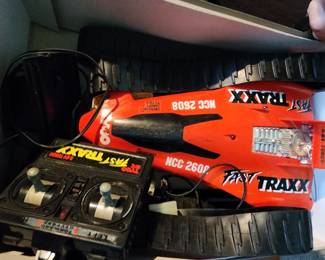 Fast Traxx remote control car.