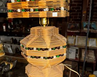 Vintage working popsicle lamp