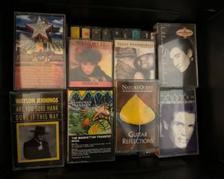 Cassette tape collection 
