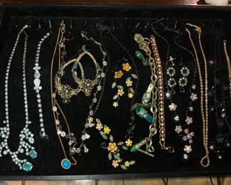 Vintage costume jewelry 