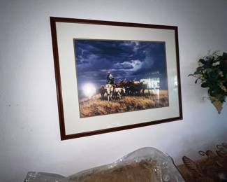 Vintage Tim Cox Canvas Print "Ahead of the Storm"  