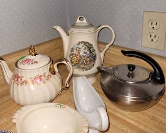 Revere Ware cat tail tea kettle 