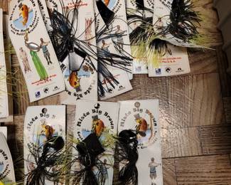 New in package,  old stock, baits 