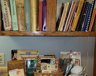 Vintage cookbooks. Leaflets/recipes that came with some older small appliances. 