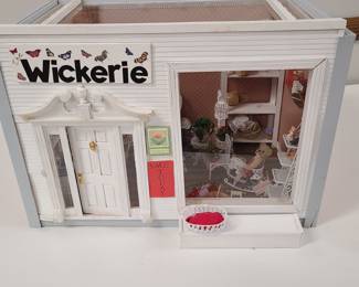 mini decorative wicker shop