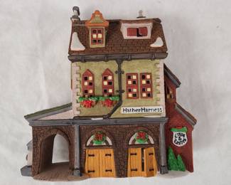 Dept 56 Dickens Village home collectible, lighted house with light, Hather Harness 1994