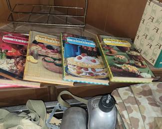 Vintage cook books