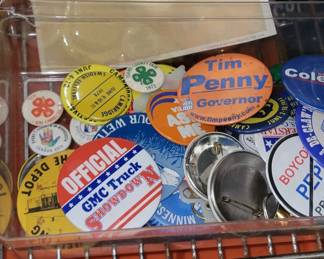 Isanti / Cambridge/ political buttons