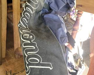 Diamond bat bag