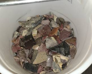 Rock for making arrows