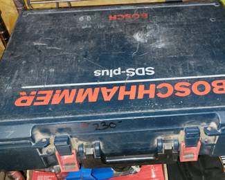 Battery powered hammer drill