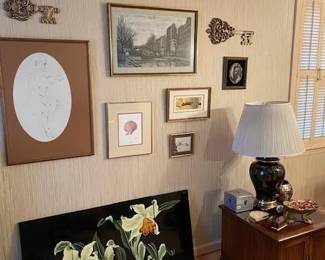 Great Art and MCM in this Estate everywhere!