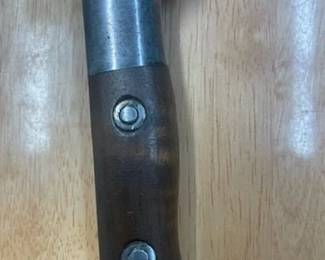 WWI US Military Dagger with orig, Scabbard measures 11" from the tip of handle to the tip of the blade. The Blade is marked on one side with US and the other side with 1900. Quite a piece!