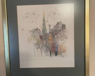Danish print from the Masterpiece Collection of Belare by Mads Stage