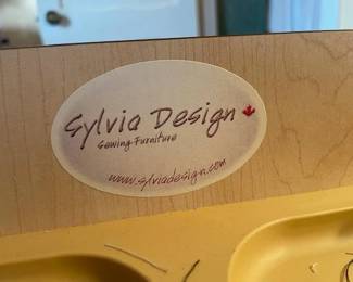 Sylvia Design Sewing Furniture sewing machine table w/lift,