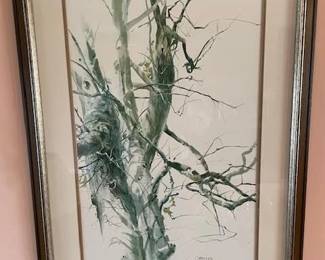 "Beech Tree Study" by Carolyn Bish
